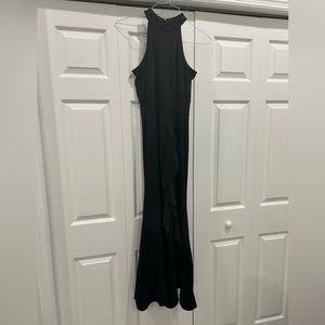Long black maxi gown women’s size Medium